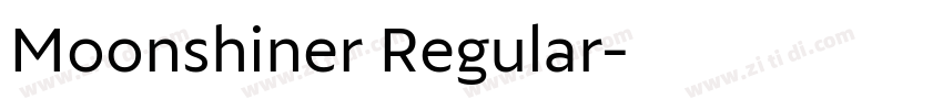 Moonshiner Regular字体转换 Moonshiner Regular字体转换